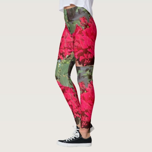Rote Rose Leggings (Links)