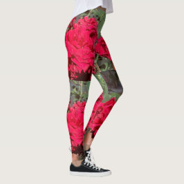 Rote Rose Leggings