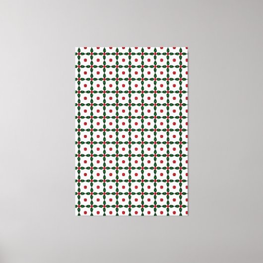 Rote Rose Leinwanddruck (Vorderseite)