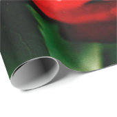 Rote Rose Liebe Geschenkpapier (Rolleneckpunkt)