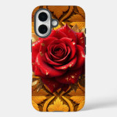 "Rote Rose Luxury" Case-Mate iPhone Hülle (Rückseite)