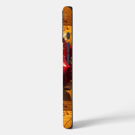 "Rote Rose Luxury" Case-Mate iPhone Hülle (Rückseite / Links)