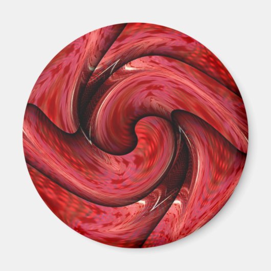 Rote Rose Magnet (Vorne)