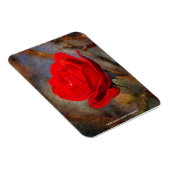 Rote Rose Magnet (Rechte Seite)