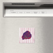Rote Rose Magnet (In Situ (Geschirrspüler))