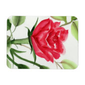 Rote Rose Magnet (Horizontal)