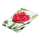 Rote Rose Magnet (Linke Seite)