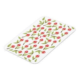 Rote Rose Magnet