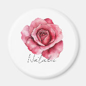 Rote Rose Magnet (Vorne)
