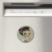 Rote Rose Magnet (In Situ (Geschirrspüler))