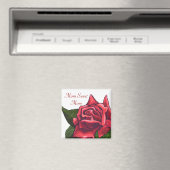 Rote Rose Mama Süß Mama Magnet (In Situ (Geschirrspüler))