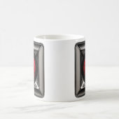 Rote Rose Meta Kaffeetasse (Mittel)