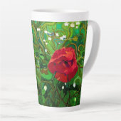 ROTE ROSE  MILCHTASSE (Rechte Ecke)