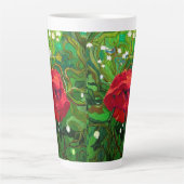 ROTE ROSE  MILCHTASSE (Vorderseite)