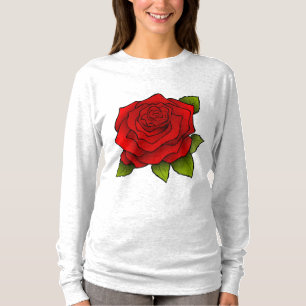 ROTE ROSE MIRLY T - Shirt