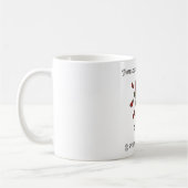 Rote Rose mit Dornen Tasse (Links)