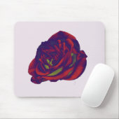 Rote Rose Mouse Pad Mousepad (Mit Mouse)