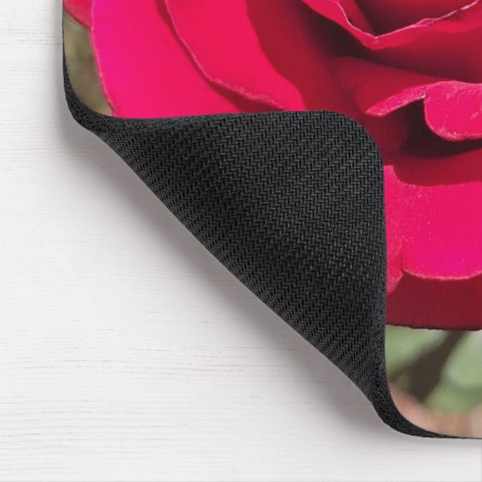Rote Rose Mouse Pad Mousepad (Ecke)