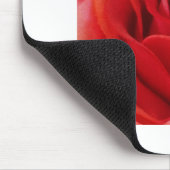 Rote Rose Mousepad (Ecke)