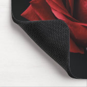 Rote Rose Mousepad (Ecke)