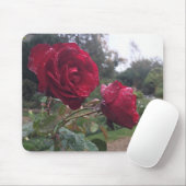 Rote Rose Mousepad (Mit Mouse)