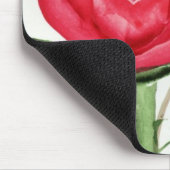 Rote Rose Mousepad (Ecke)