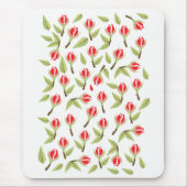 Rote Rose Mousepad (Vorne)