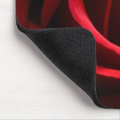 Rote Rose Mousepad (Ecke)