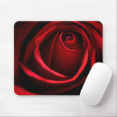 Rote Rose Mousepad (Mit Mouse)