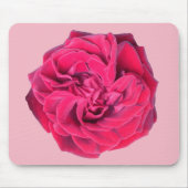 Rote Rose Mousepad (Vorne)