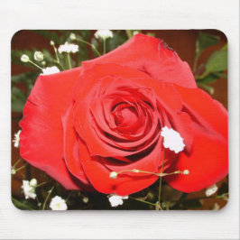 rote Rose Mousepad