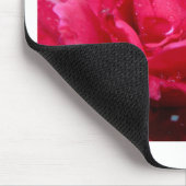 Rote Rose Mousepad (Ecke)
