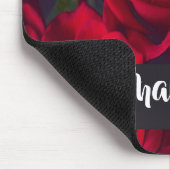 rote Rose Mousepad (Ecke)