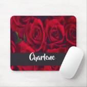 rote Rose Mousepad (Mit Mouse)