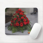 Rote Rose Mousepad (Mit Mouse)