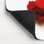Rote Rose Mousepad (Ecke)