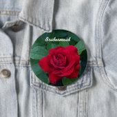 Rote Rose Nah Button (Beispiel)