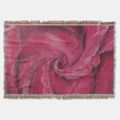 Rote Rose nah Decke (Vorderseite)