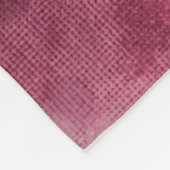 Rote Rose nah Fleecedecke (Ecke)