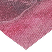 Rote Rose nah Kurzer Tischläufer (Ecke)