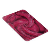 Rote Rose nah Magnet (Rechte Seite)