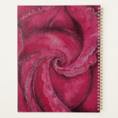 Rote Rose nah Planer (Rückseite)