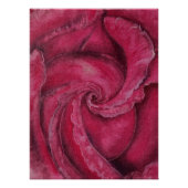 Rote Rose nah Poster (Vorderseite)