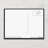 Rote Rose Nah Postkarte (Rückseite)