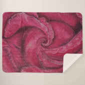 Rote Rose nah Sherpadecke (Vorderseite (Horizontal))