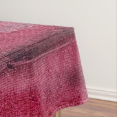 Rote Rose nah Tischdecke (Beispiel)
