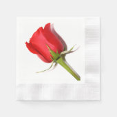 Rote Rose Napkins Serviette (Vorderseite)