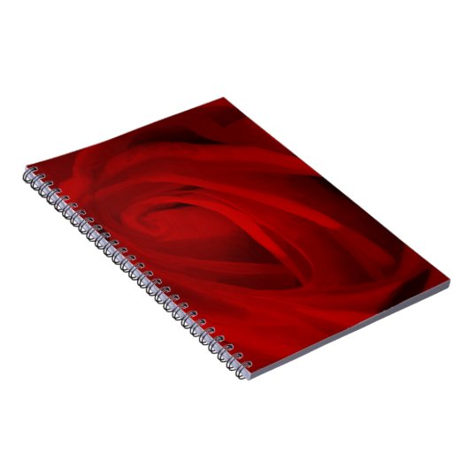 Rote Rose Notizblock (Rechte Seite)