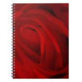 Rote Rose Notizblock (Vorderseite)