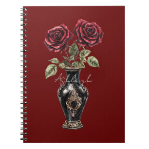 Rote Rose Notizblock